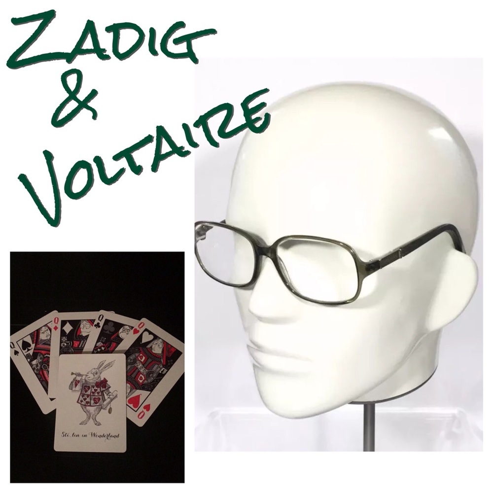 Zadig & Voltaire Olive Square Eyeglasses Skull